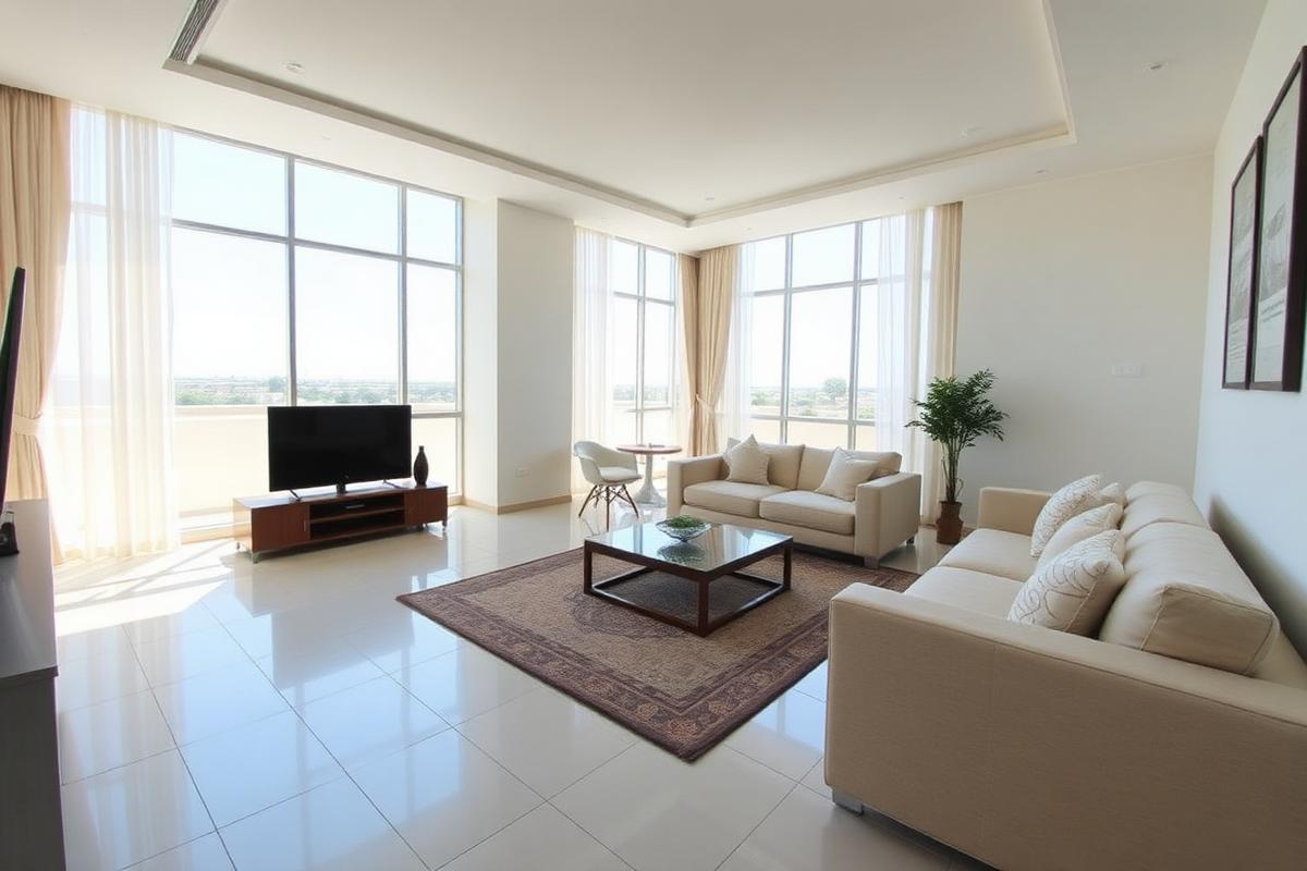 Modern 3-Bedroom Apartment